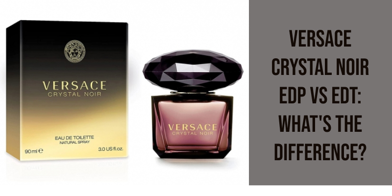 Versace Crystal Noir EDP vs EDT: What's the Difference?