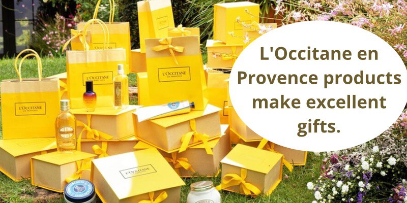 L'Occitane en Provence products make excellent gifts