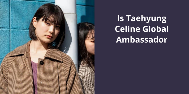 BTS' V Confirmed as CELINE's Brand Ambassador